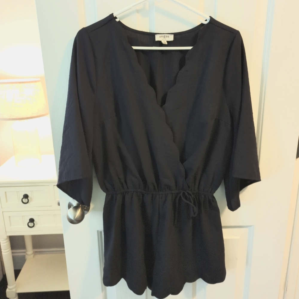 Umgee Navy Romper